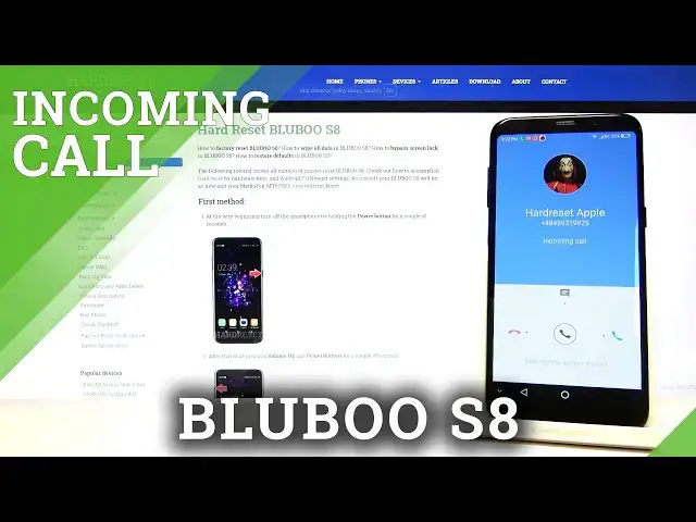 'Video thumbnail for BLUBOO S8 Incoming Call & Default Ringtone'