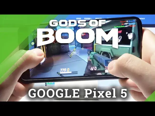 'Video thumbnail for Gameplay of Guns of Boom on GOOGLE Pixel 5 – Efficiency Test'