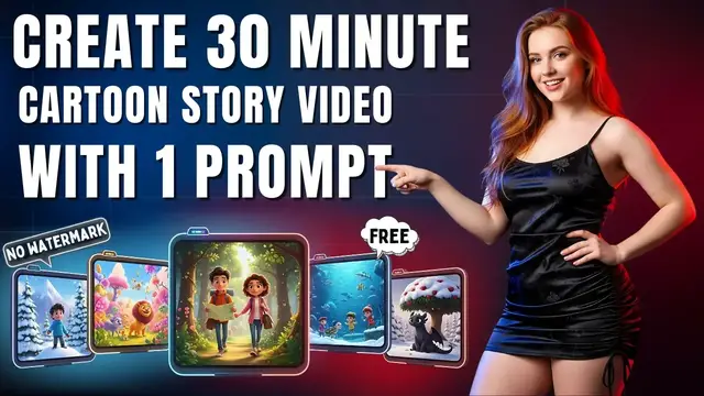 'Video thumbnail for This Free AI Tool Creates 30 Minute Videos with Consistent Character from ONE Prompt! 🚀'