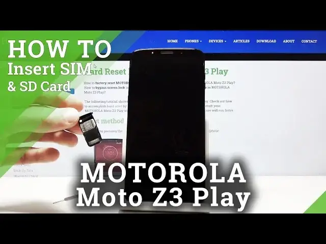 Video thumbnail for How to Insert Nano SIM in MOTOROLA Moto Z3 Play – Insert Micro and SD Card