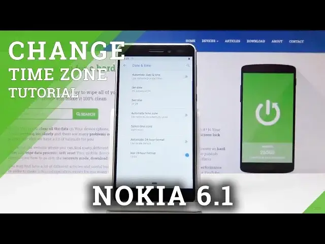 'Video thumbnail for How to Change Date & Time in NOKIA 6.1 - Set Up Time Zone'