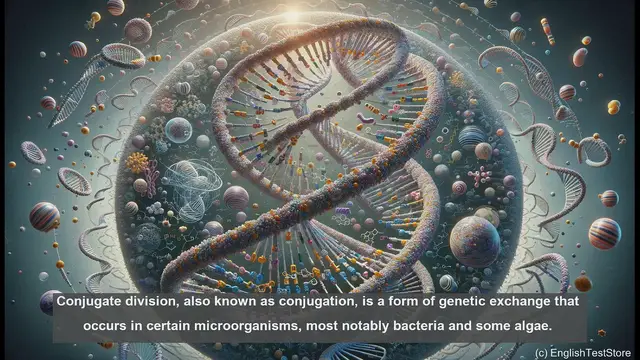 Video thumbnail for Conjugate division in biology