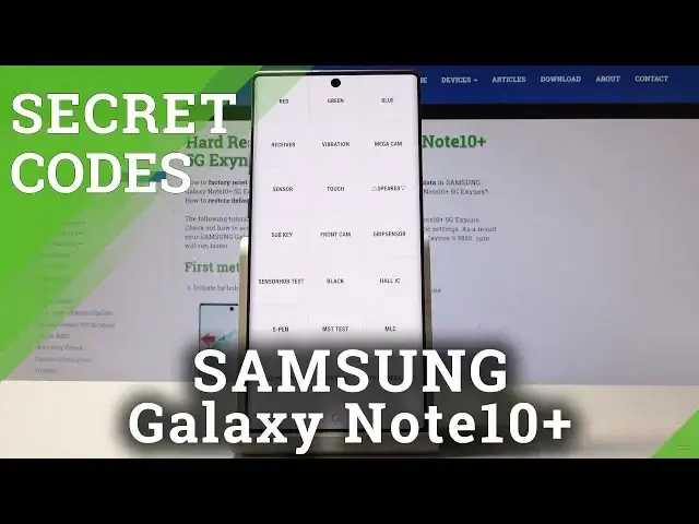 Video thumbnail for Secret Codes SAMSUNG Galaxy Note10+ - Hidden Mode / Useful Info