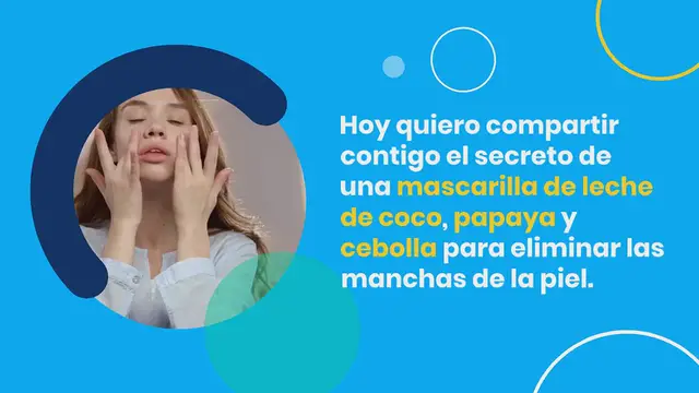 Video thumbnail for Mascarilla para eliminar manchas