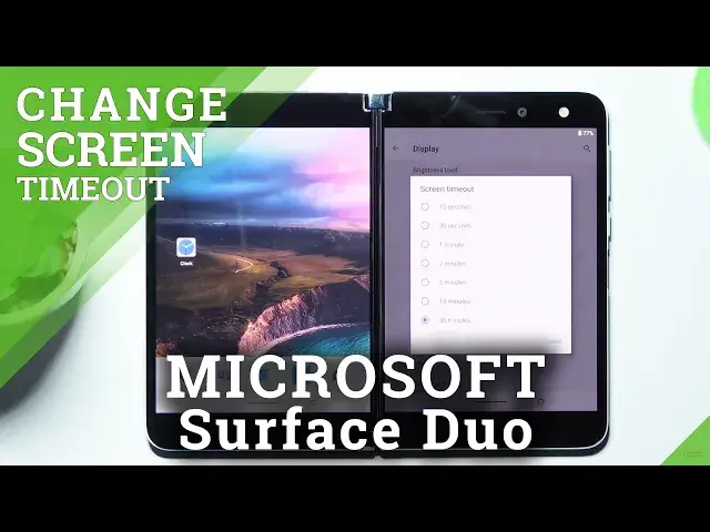 'Video thumbnail for How to Change Screen Timeout on MICROSOFT Surface Duo - Adjust Screen Timeout'