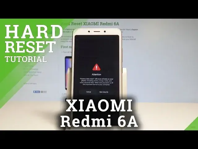 'Video thumbnail for How to Factory Reset XIAOMI Redmi 6A - Wipe Data / Restore Defaults |HardReset.Info'