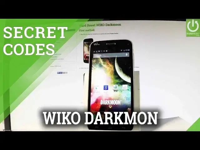 Video thumbnail for WIKO Darkmoon CODES / Secret Menu / Hidden Options