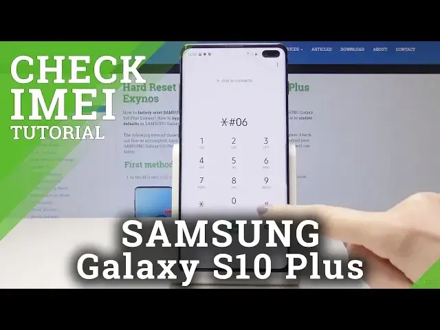 'Video thumbnail for How to Check IMEI in Samsung Galaxy S10 Plus – Locate IMEI Number'