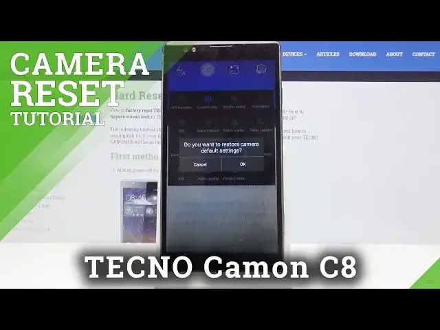 Video thumbnail for How to Restore Camera Settings in Tecno Camon C8 - Reset Camera