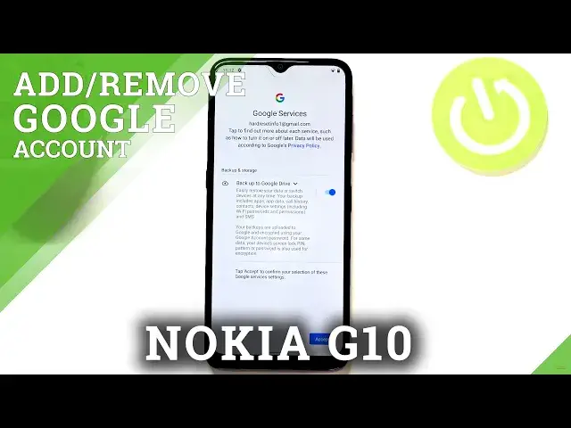 'Video thumbnail for How to Add & Remove Google Account on NOKIA G10 – Create/Delete User Data'