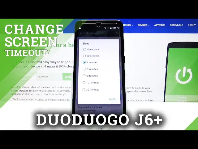 'Video thumbnail for How to Set Screen Timeout in DUODUOGO J6+ - Manage Screen Timeout'
