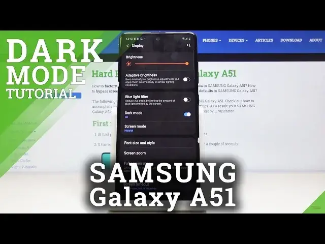 Video thumbnail for How to Invert Colors in Samsung Galaxy A51 – Use Dark Mode