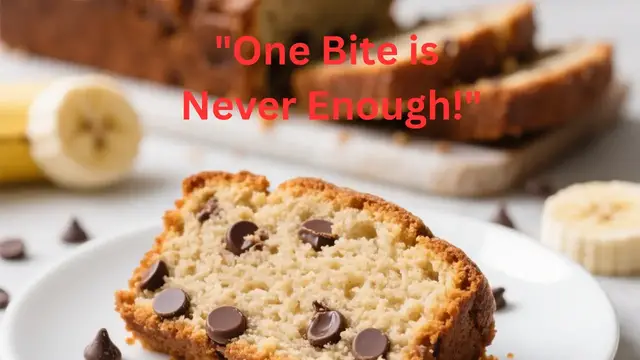 'Video thumbnail for Irresistibly Moist Banana Chocolate Chip Cake – A Sweet Treat for Every Occasion! 🍌🍫'