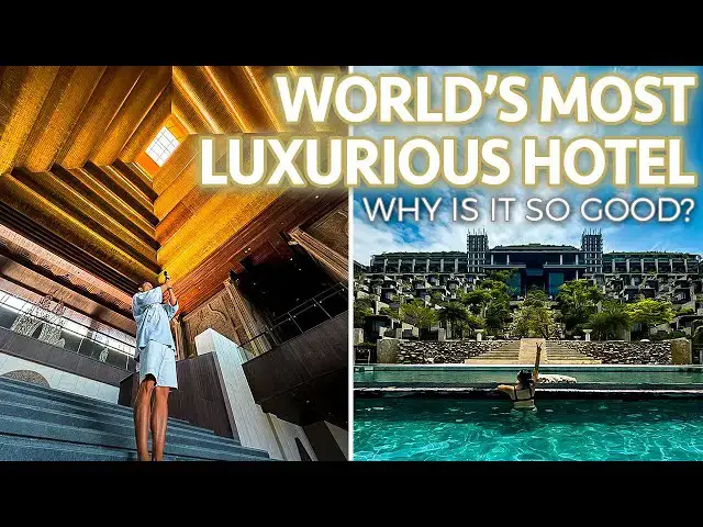 'Video thumbnail for How LUXURIOUS is the WORLD'S BEST Hotel? | Full Tour of Apurva Kempinski Bali!'