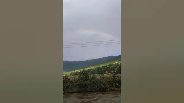'Video thumbnail for Seize the rainbow 🌈 #viral #youtubeshorts #travel #bhutan #shorts #shortvideo #short #trending'