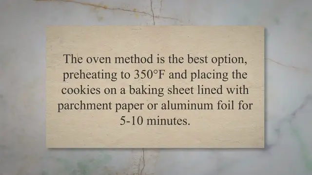 'Video thumbnail for How to Reheat Chocolate Chip Cookies in Oven'