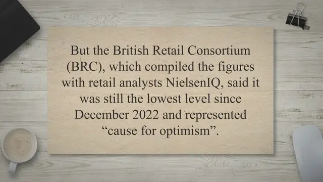 'Video thumbnail for UK: Food price inflation has slowed to its lowest level'
