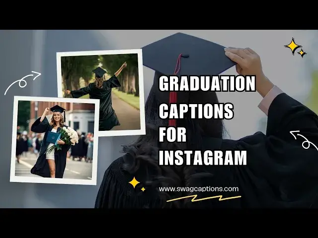 Video thumbnail for Graduation Captions for Instagram