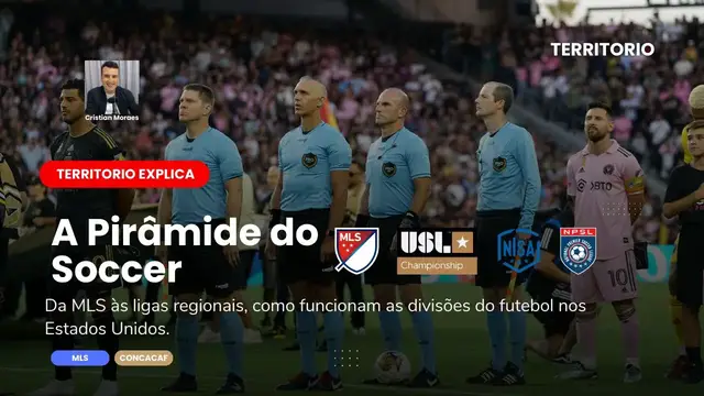 Video thumbnail for Explorando a Pirâmide do Futebol nos EUA: Da MLS às Ligas Locais