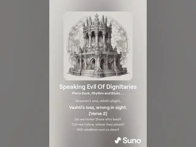 Video thumbnail for Speaking Evil Of Dignitaries: A Biblical Perspective