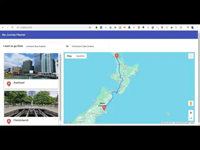 Video thumbnail for Build a Angular Google Maps Autocomplete With Places & Directions API to Calculate Routes in TS