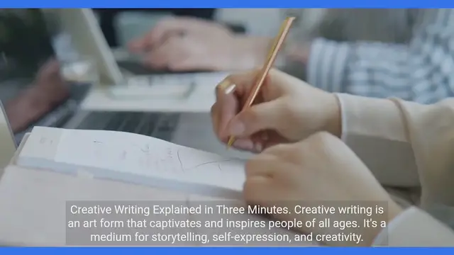 Video thumbnail for Creative Writing Explained in 5 Minutes