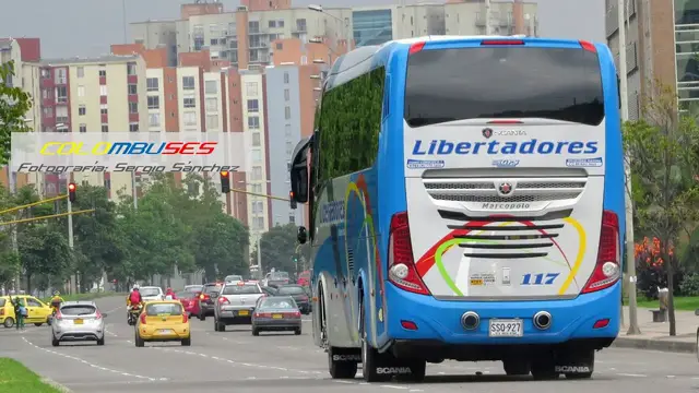 Video thumbnail for BUSES INTERMUNICIPALES en Bogota, COLOMBIA