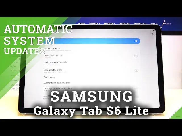 'Video thumbnail for How to Activate Automatic Update in Samsung Galaxy Tab S6 Lite - Enable Auto Update'