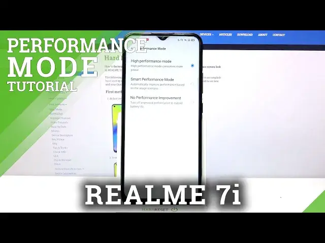 'Video thumbnail for How to Turn On Performance Mode on REALME 7i – High Performance Mode'