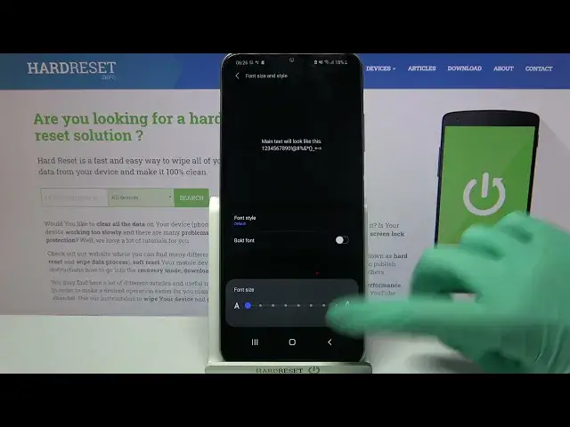 'Video thumbnail for How to Set Up Font Size in SAMSUNG Galaxy F12 – Adjust Font Size'