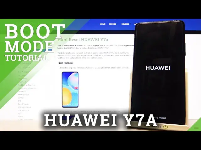 'Video thumbnail for HUAWEI Y7A Boot Animation'
