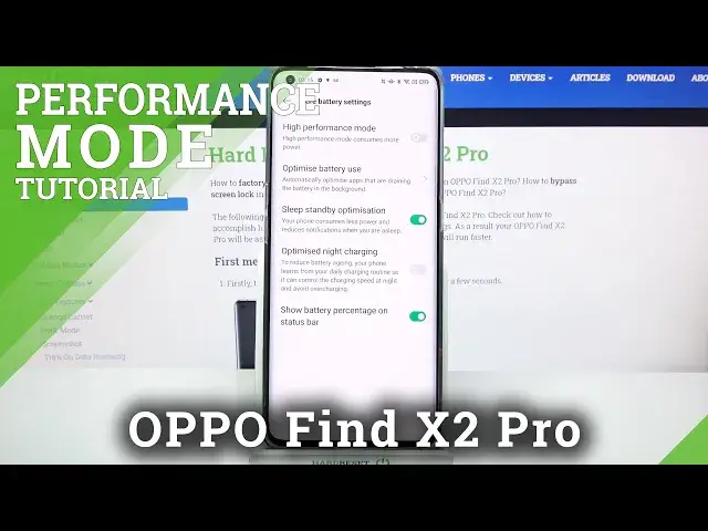 Video thumbnail for How to Activate High-Performance Mode in OPPO Find X2 Pro – Improve Display