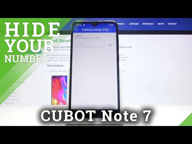 'Video thumbnail for How to Hide Caller ID on CUBOT Note 7 – Make Phone Number Private'