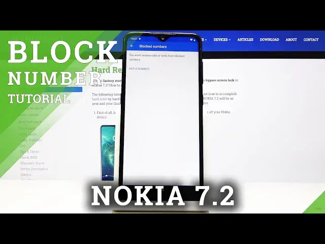 'Video thumbnail for How to Block Numbers in NOKIA 7.2 – Create Blacklist'