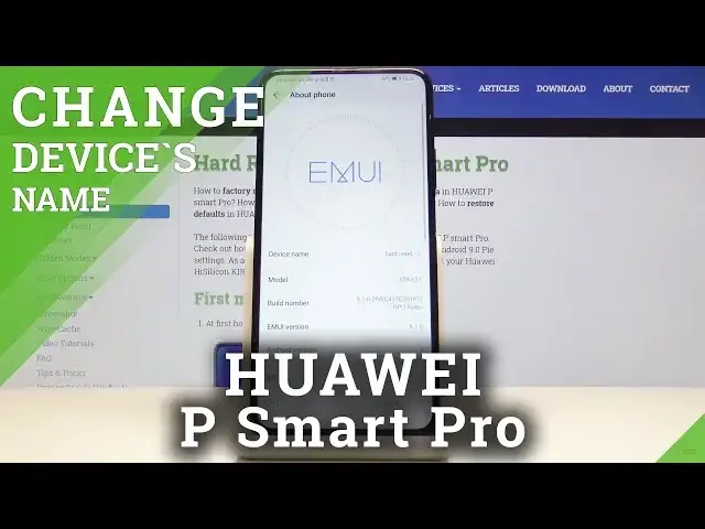 'Video thumbnail for How to Personalize Huawei P Smart Pro - Change Device’s Name'