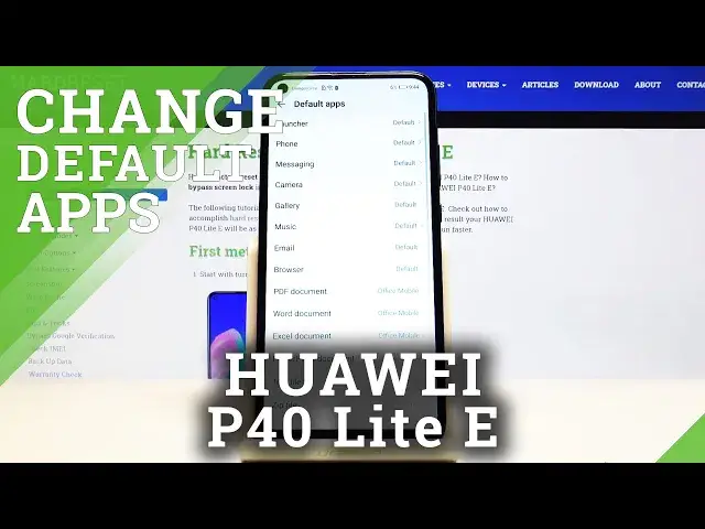 'Video thumbnail for How to Customize Default Apps in Huawei P40 Lite E - Apps' Settings'