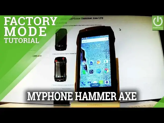 'Video thumbnail for Factory Mode myPhone Hammer Axe LTE - Factory Test Mode'