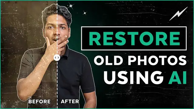 Video thumbnail for How to Restore Old Photos Automatically!