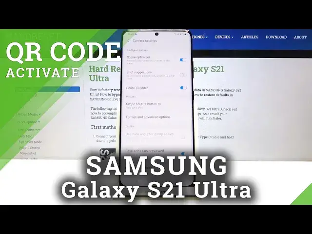 'Video thumbnail for How to Allow Camera to Scan QR Codes on SAMSUNG Galaxy S21 Ultra – QR Code Scanning'
