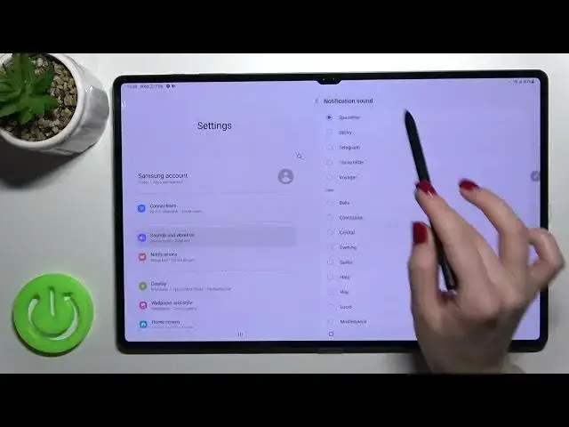 'Video thumbnail for How to Change Notification Sound in SAMSUNG Galaxy Tab S8 Ultra – Set New Notification Sound'