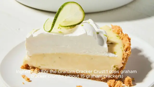 Video thumbnail for Key lime pie recipe