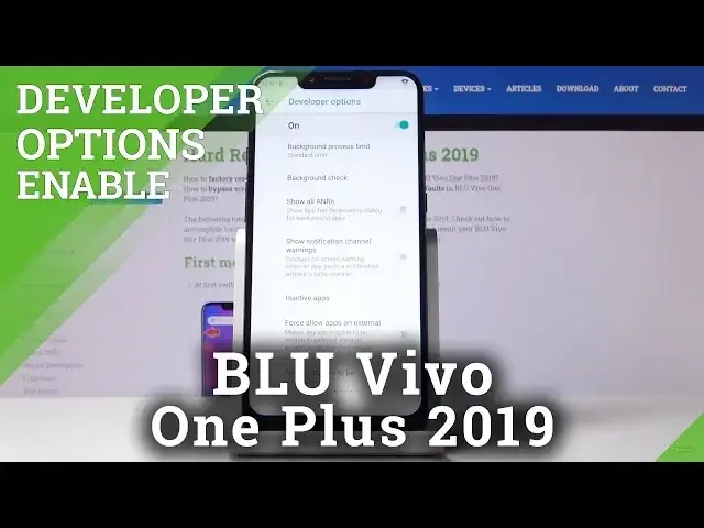Video thumbnail for How to Enable Developer Options in BLU Vivo One Plus 2019 – Became a Professional User