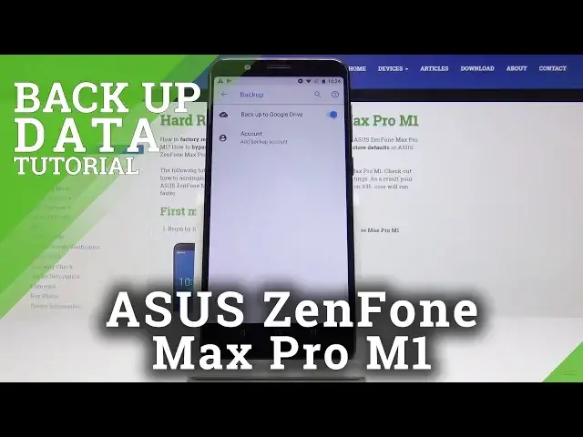 Video thumbnail for How to Activate Google Backup in ASUS ZenFone Max Pro M1 - Backup Data