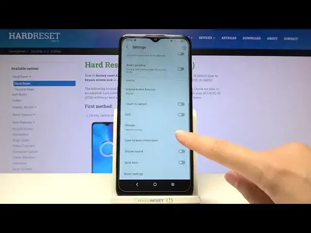 'Video thumbnail for How to Switch On/Off Location Tags in ALCATEL 1S (2021) – Geolocation Set Up'