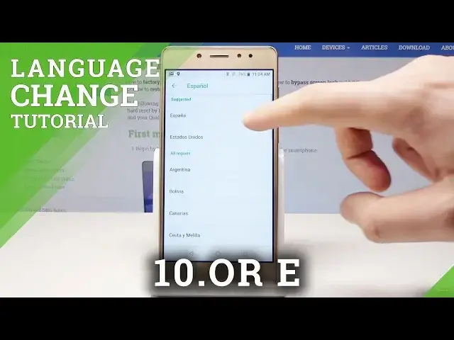 'Video thumbnail for How to Set Up Language in 10.OR E - List of Languages'