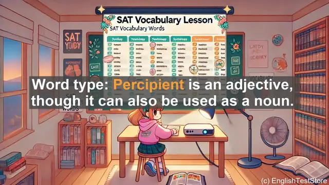 Video thumbnail for 5000 Must Know SAT Vocabulary - Understanding 'Percipient': Sharpening Your Perception Skills