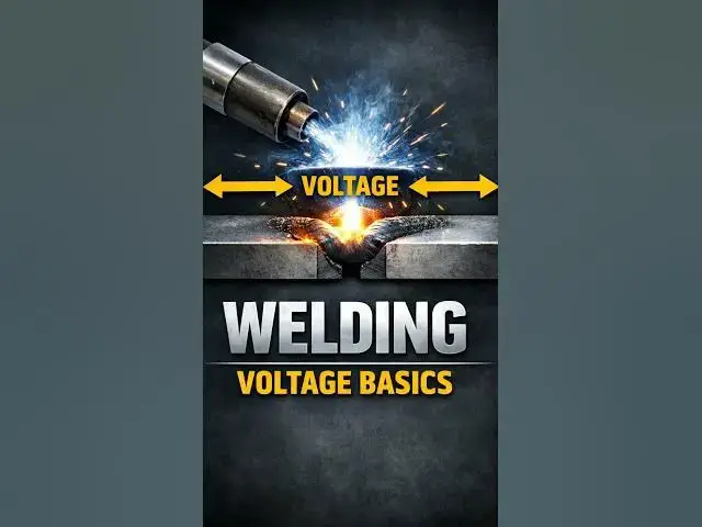 Video thumbnail for Voltage controls weld shape, not heat  🔥#Welding #WeldingBasics #ArcWelding #WeldQuality