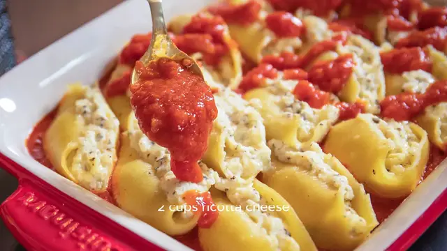 Video thumbnail for Stuffed Shells Recipe