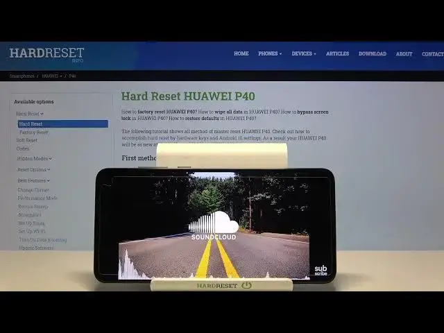 'Video thumbnail for How to Test Speaker in HUAWEI P40 - Check Sound Quality?'