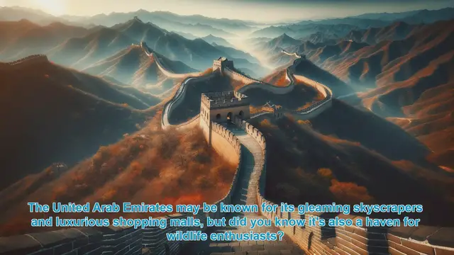 Video thumbnail for Discover the UAE's Surprising Wildlife Wonders